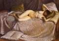 Femme Nue Etendue Sur Un Divan Gustave Caillebotte